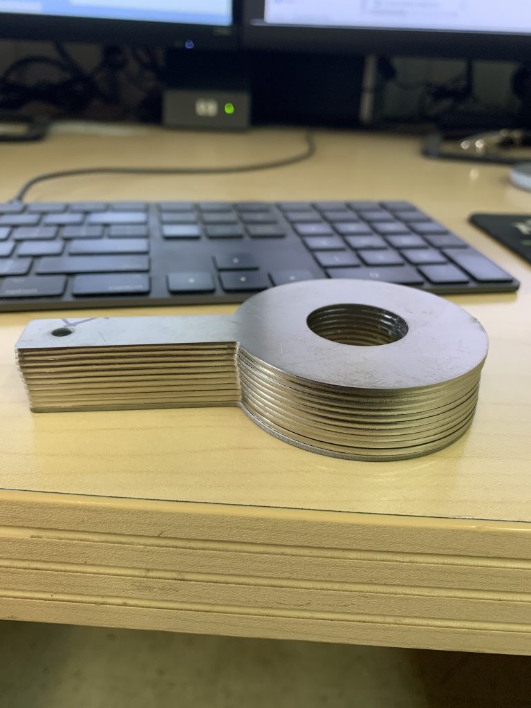 LASER CUT TITANIUM